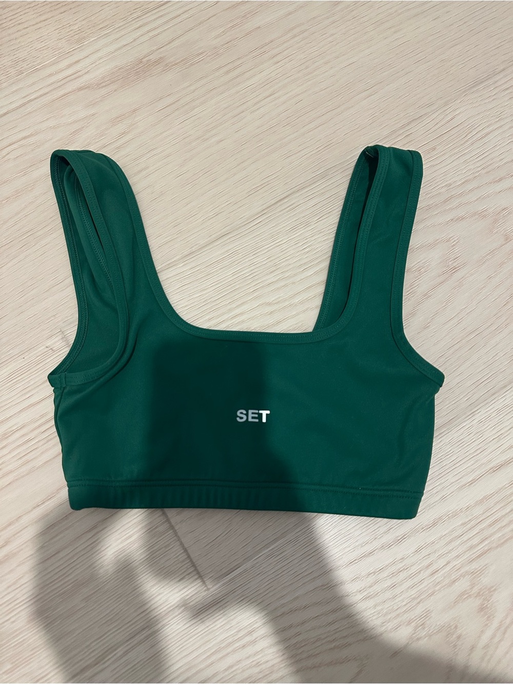 SET Active Deep Green Sports Bra